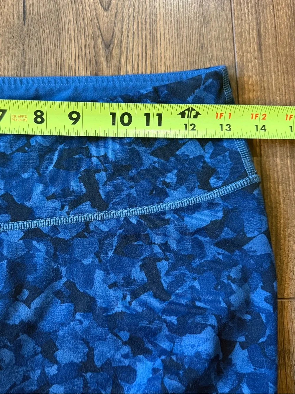 Lululemon Women’s Wunder Under Full On Legging Mystic Jungle Hawk Harbor Blue 6